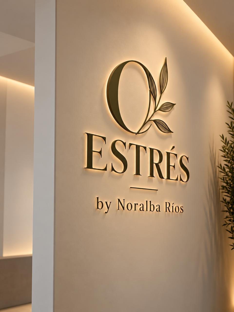 Letrero de Masajes 0 Estrés