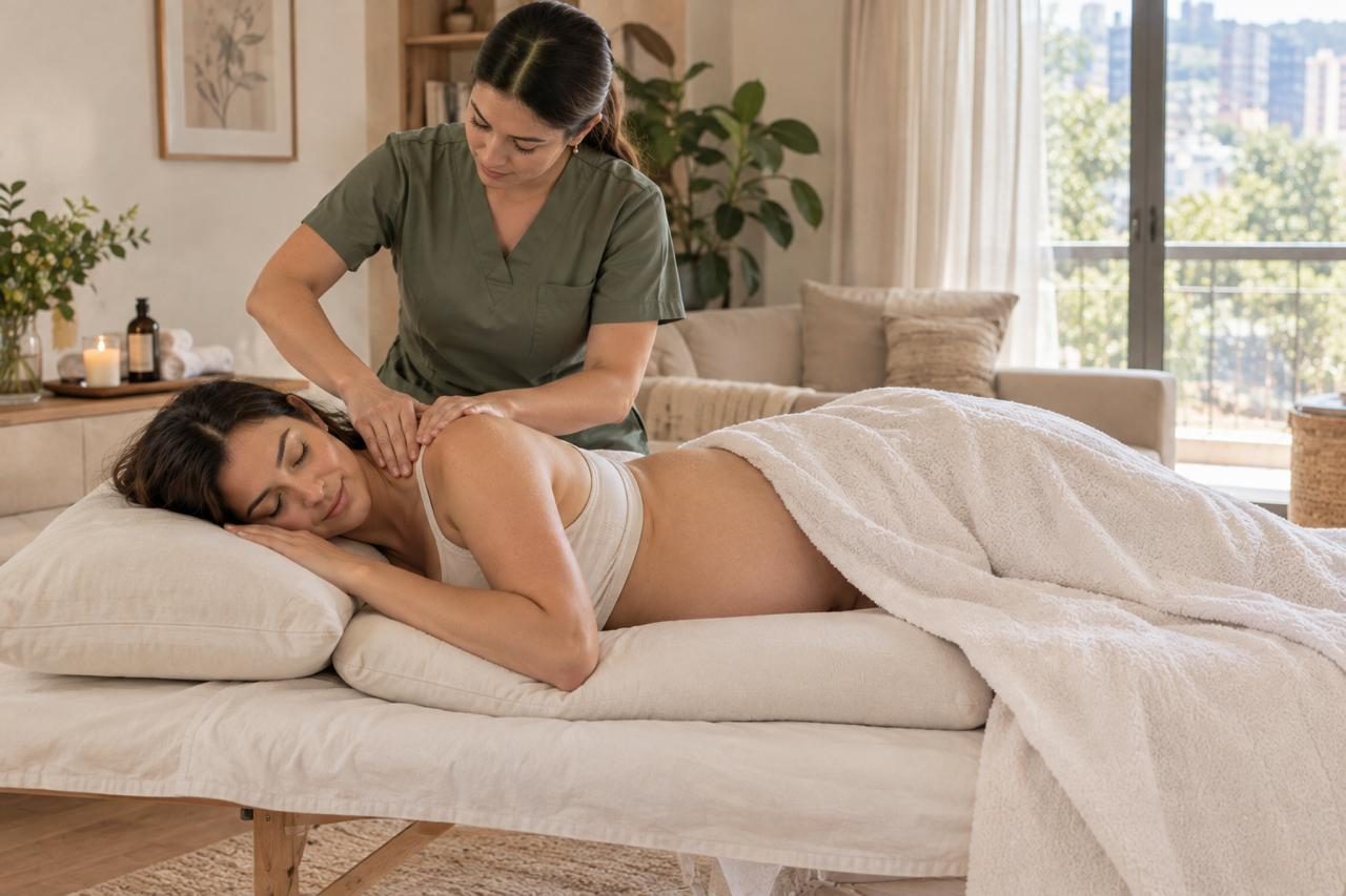 Masaje prenatal y postnatal